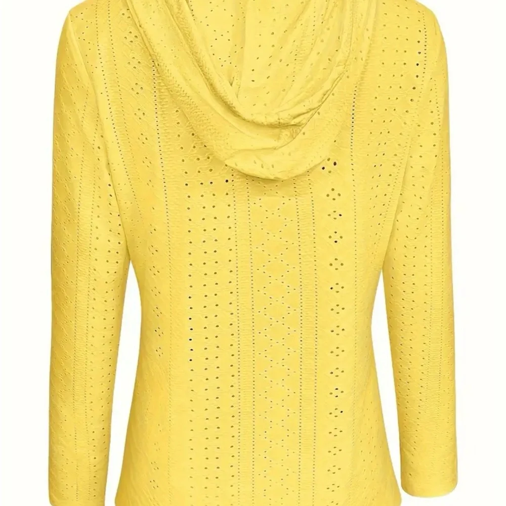 Yellow Button-Up Knit Sweater - Picture 2 of 5